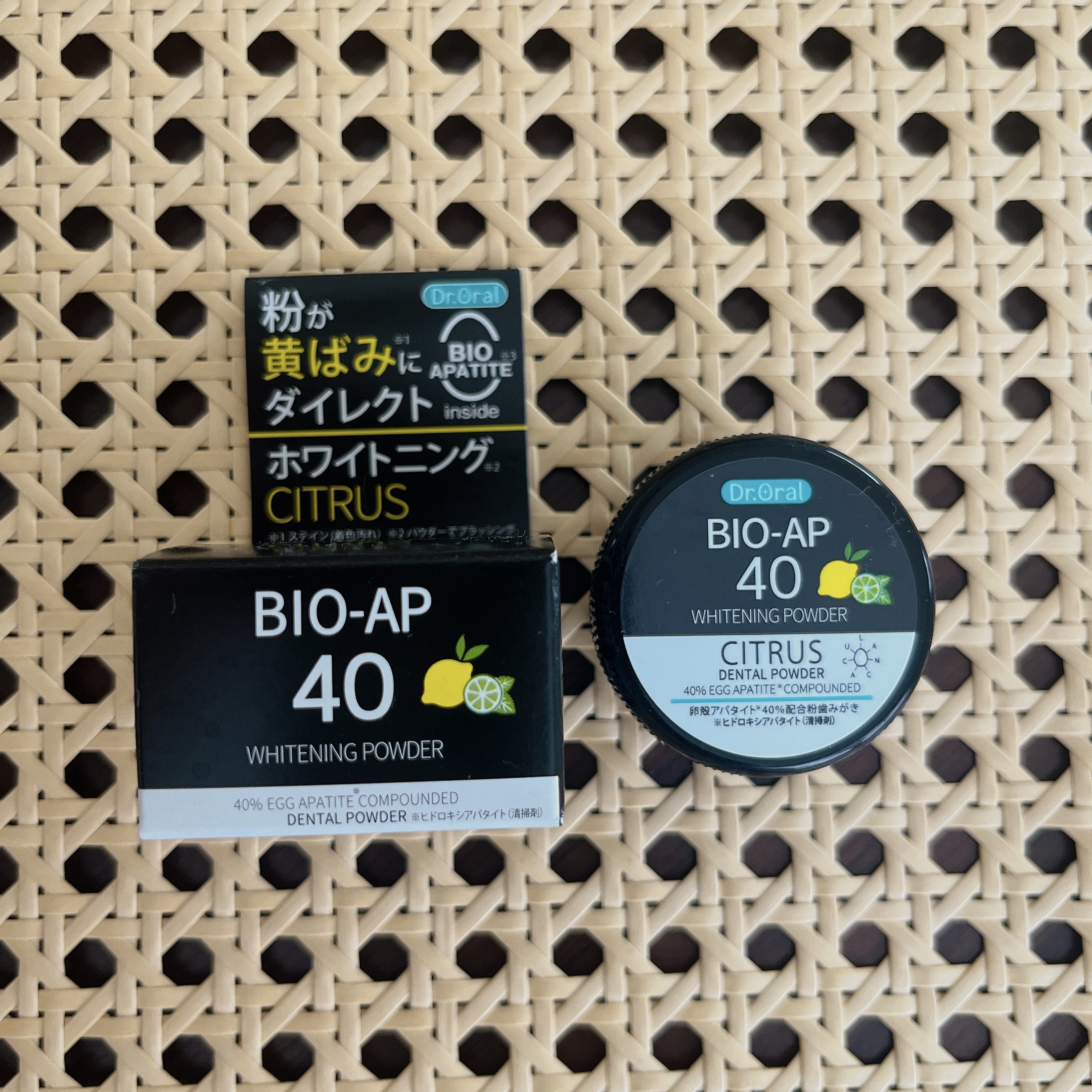 ホワイトニングパウダー シトラスL(レモン&ライム)/Dr.Oral/歯磨き粉を使ったクチコミ（2枚目）