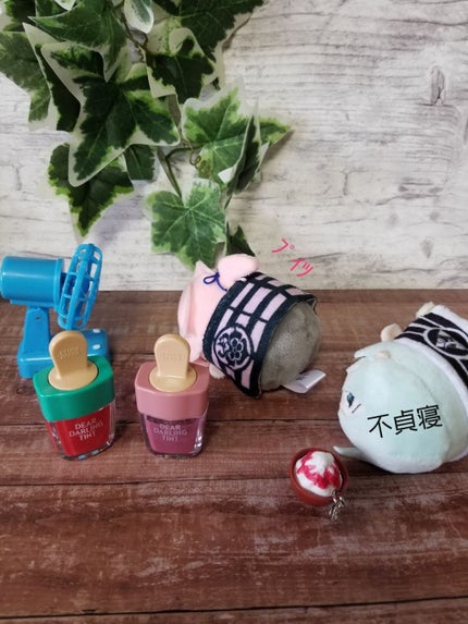 ディアダーリン ウォータージェルティント (アイスティント)/ETUDE/口紅を使ったクチコミ(2枚目)