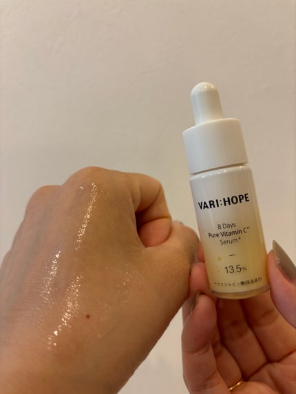 8デイズピュアビタミンCアンプル/VARI:HOPE/美容液を使ったクチコミ(5枚目)