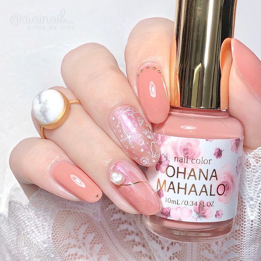 しずくネイルシール/キャンドゥ/ネイルシールを使ったクチコミ(1枚目)