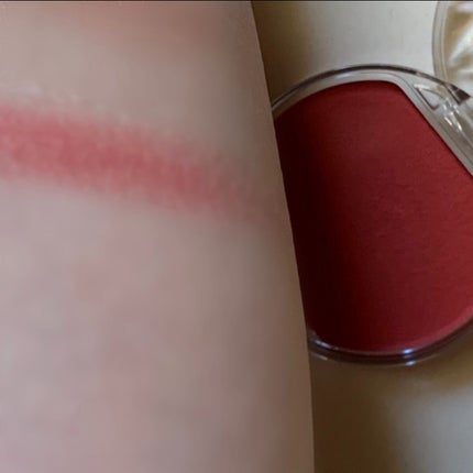 クリームチーク(マットタイプ)/キャンメイク/ジェル・クリームチークを使ったクチコミ(5枚目)