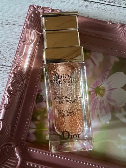 プレステージ マイクロ ユイル ド ローズ セラム/Dior/美容液を使ったクチコミ(1枚目)