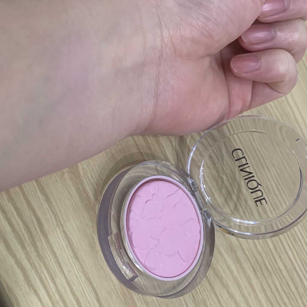 チーク ポップ/CLINIQUE/パウダーチークを使ったクチコミ（3枚目）