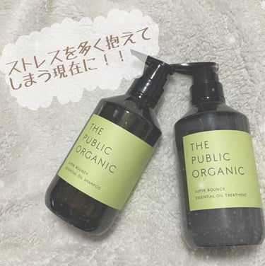 スーパーバウンシー DM シャンプー／DM ヘア トリートメント シャンプー本体 480ml/THE PUBLIC ORGANIC/シャンプー・コンディショナーを使ったクチコミ（1枚目）