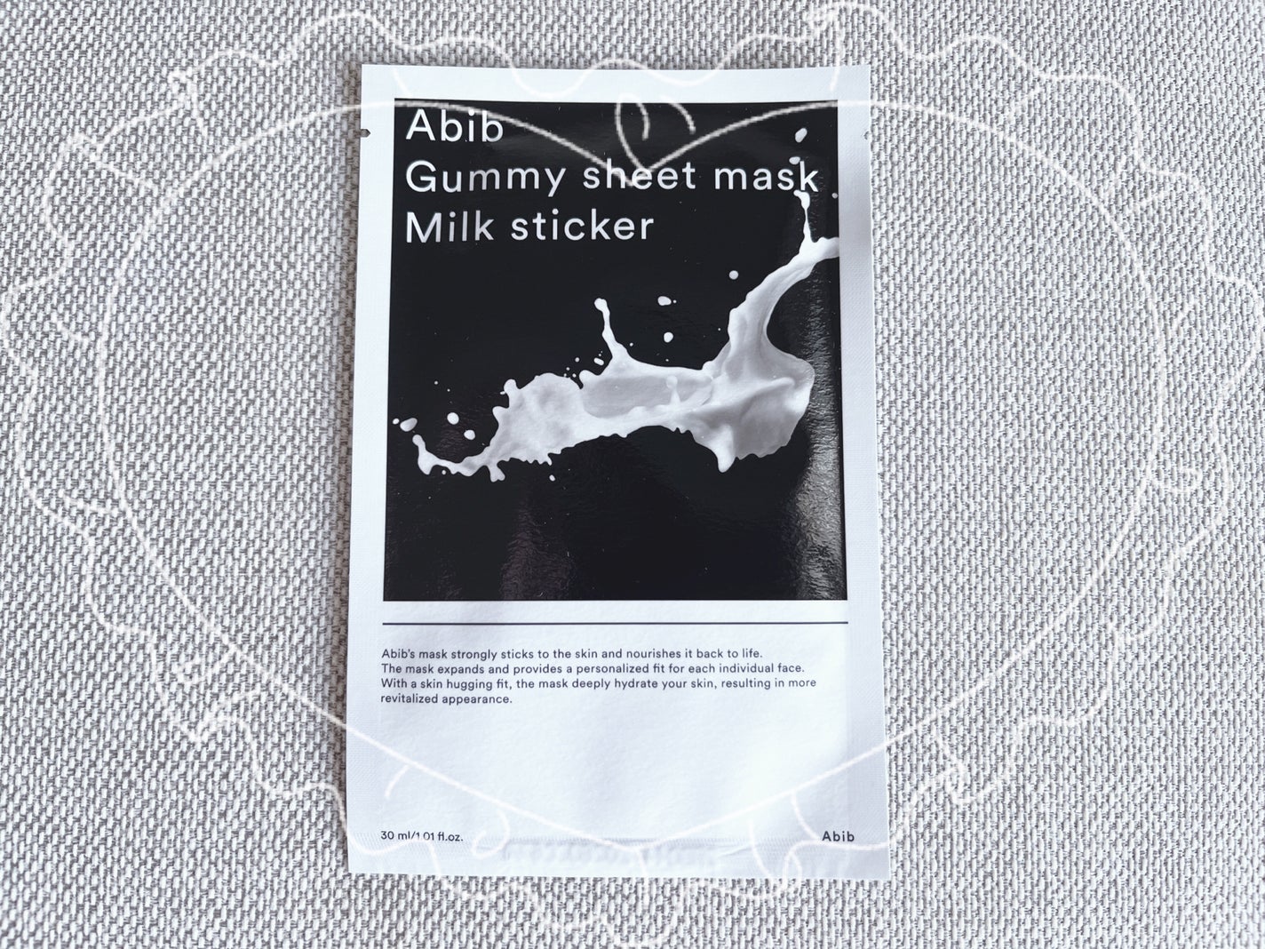 ガムシートマスク コラーゲン※10ミルク※11ステッカー/Abib /シートマスク・パックを使ったクチコミ(1枚目)