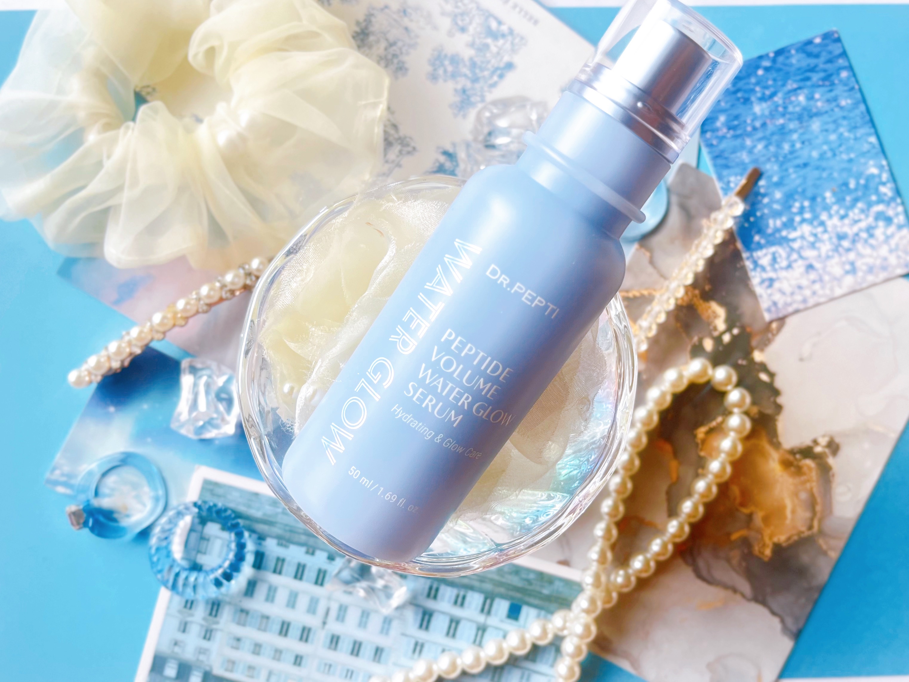 ペプチドボリュームウォーターグローセラム/DR.PEPTI/美容液を使ったクチコミ（1枚目）