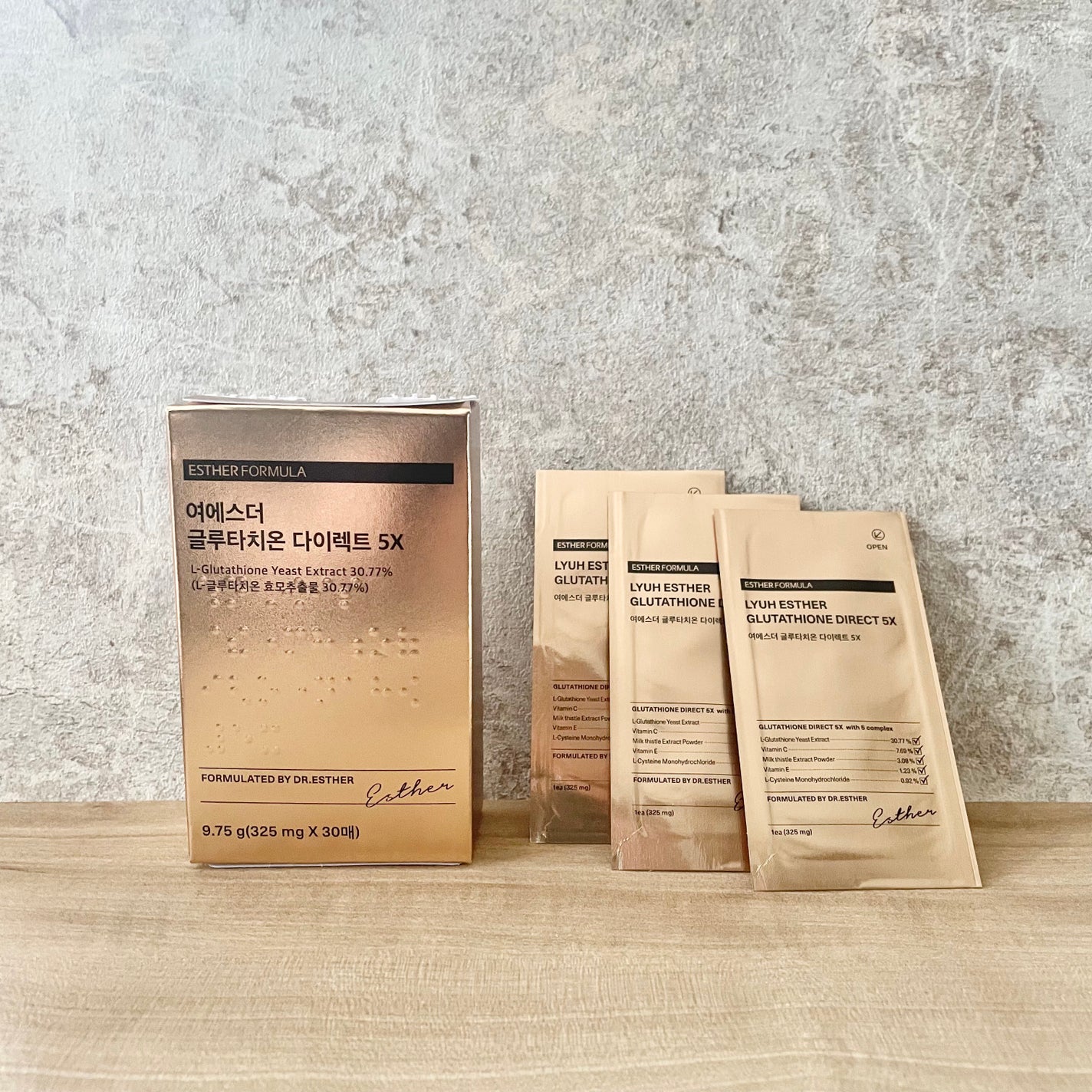 ヨエスターグルタチオンダイレクト5X/ESTHER FORMULA/美容サプリメントを使ったクチコミ(5枚目)