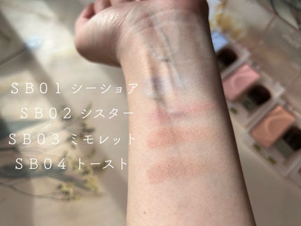 シームレストーン ブラッシュ/excel/パウダーチークを使ったクチコミ(3枚目)