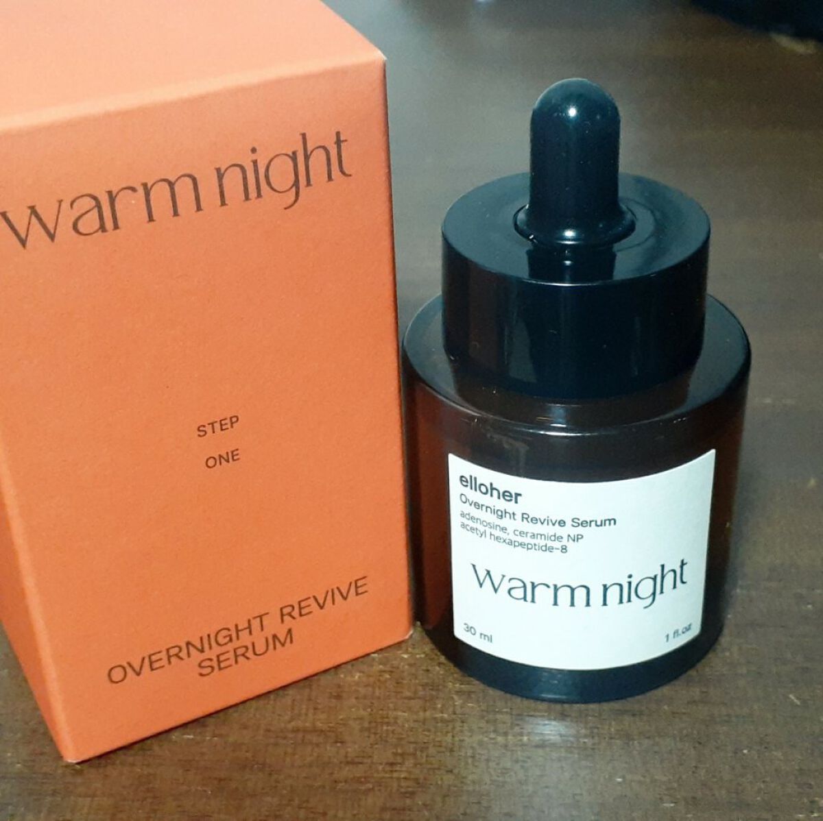 ウォームナイト - Overnight Revive Serum/elloher/美容液を使ったクチコミ(1枚目)
