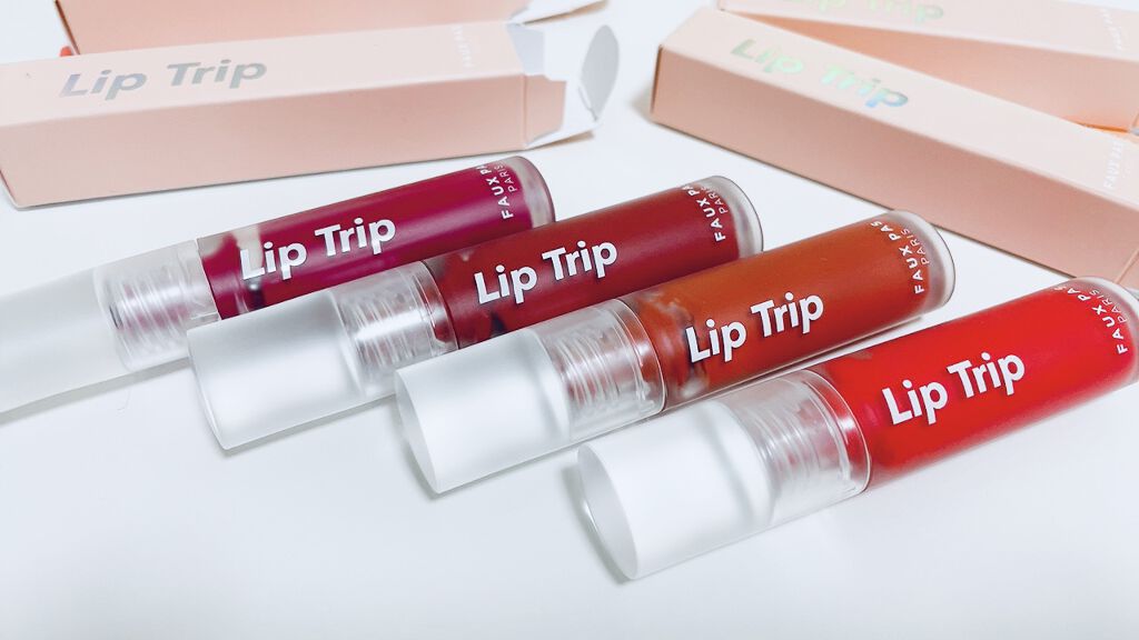 リップトリップベロアパリ/FAUX PAS PARIS/口紅を使ったクチコミ（1枚目）