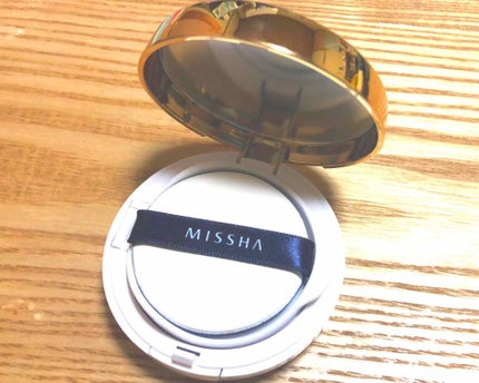 M クッション ファンデーション(モイスチャー)/MISSHA/クッションファンデーションを使ったクチコミ(2枚目)