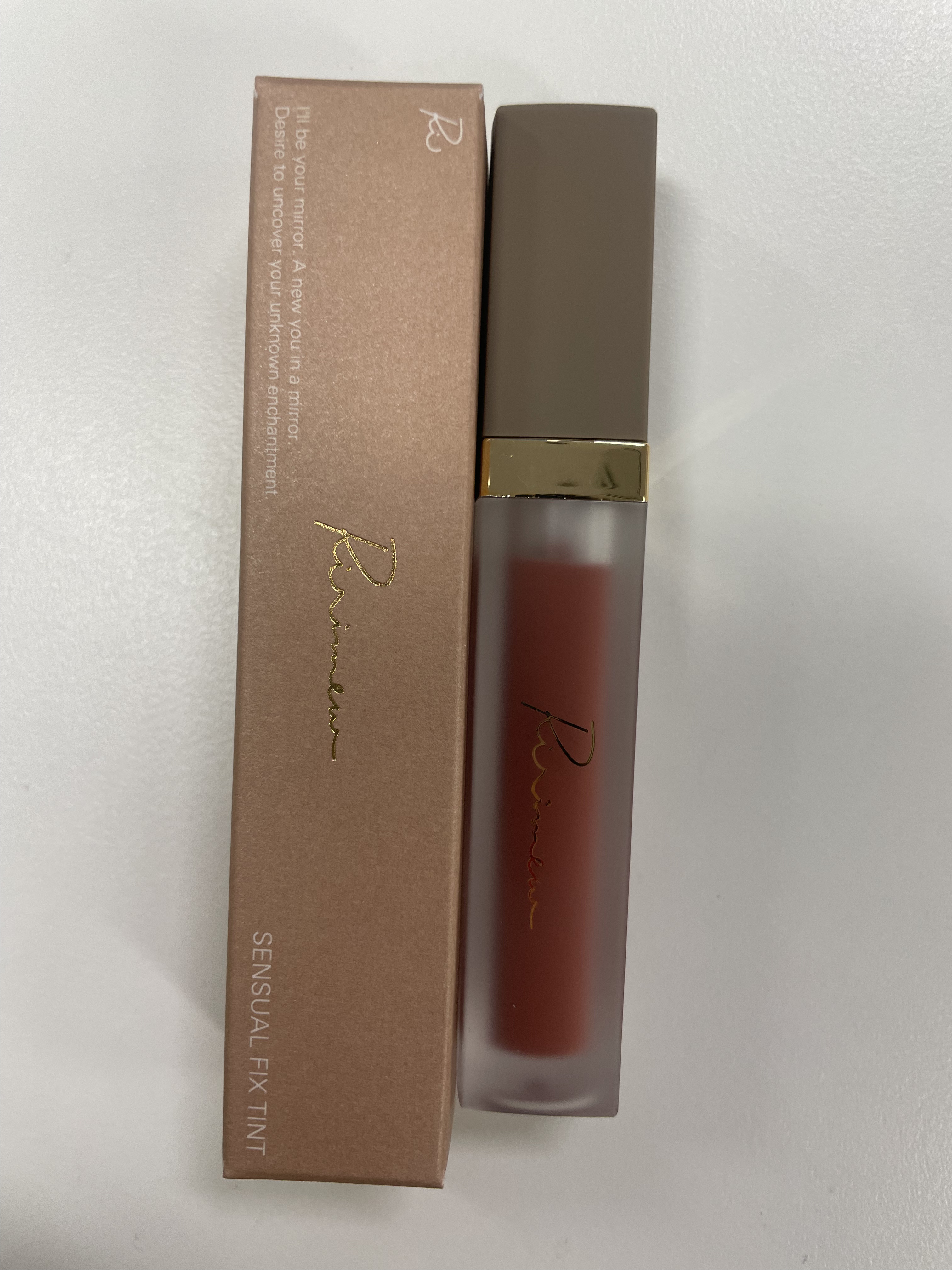 センシュアルフィックスティント/Ririmew/リップティントを使ったクチコミ（2枚目）