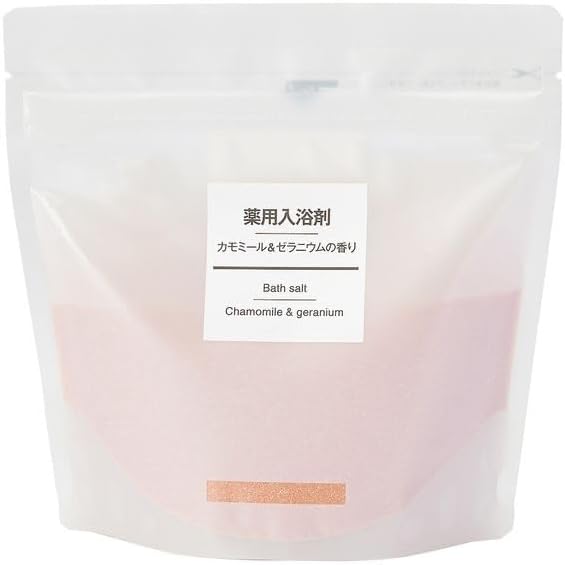 薬用入浴剤 カモミール&ゼラニウムの香り 380g