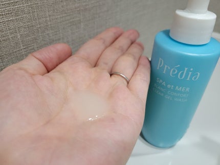 プレディア スパ・エ・メール ブラン コンフォール クリア ジェルウォッシュ/Prédia/ピーリングを使ったクチコミ(2枚目)