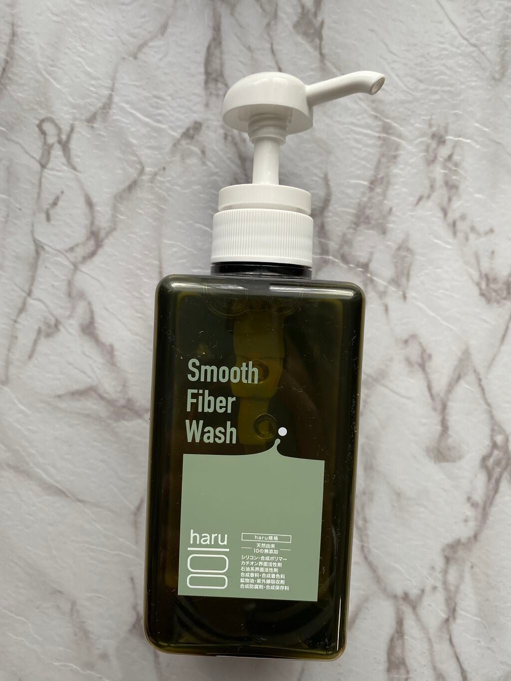 スムースファイバーウォッシュ/haru/ボディソープを使ったクチコミ(1枚目)