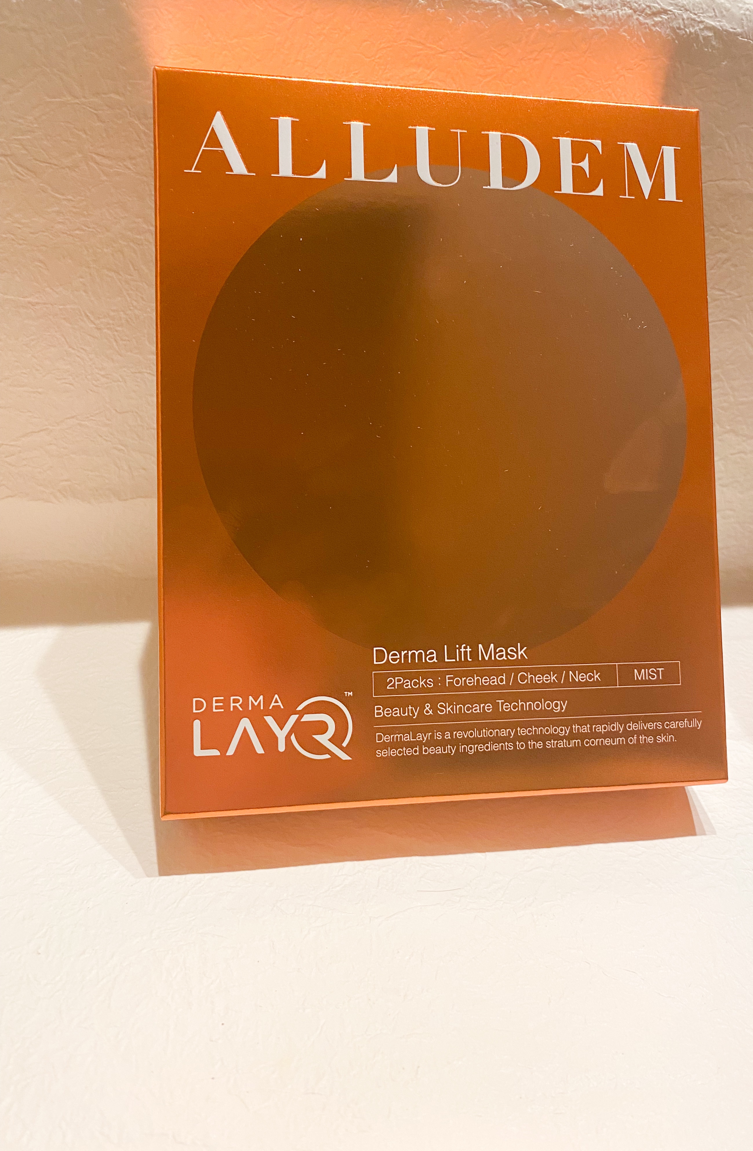 Derma Lift Mask/ALLUDEM/スキンケアキットを使ったクチコミ（1枚目）