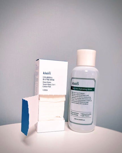 デイリースキンハイドレーティングウォーター(500ml)/Klairs/化粧水を使ったクチコミ(2枚目)