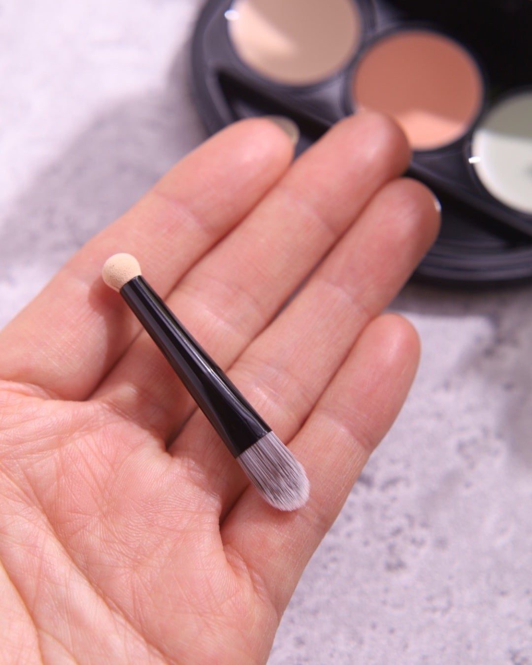 マスクフィット コンシーラーパレット/TIRTIR(ティルティル)/パレットコンシーラーを使ったクチコミ(4枚目)