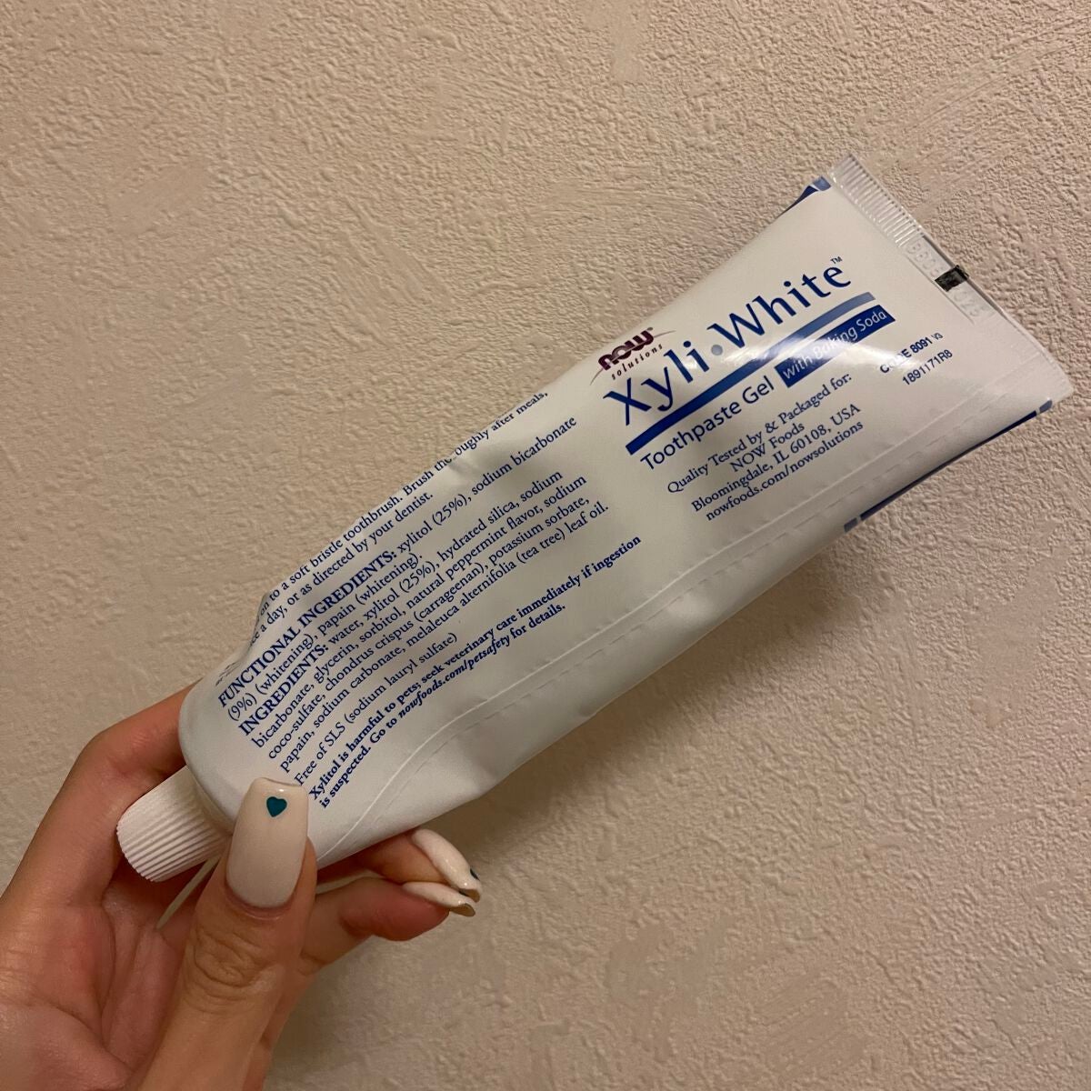 キシリホワイト/now solutions/歯磨き粉を使ったクチコミ(2枚目)