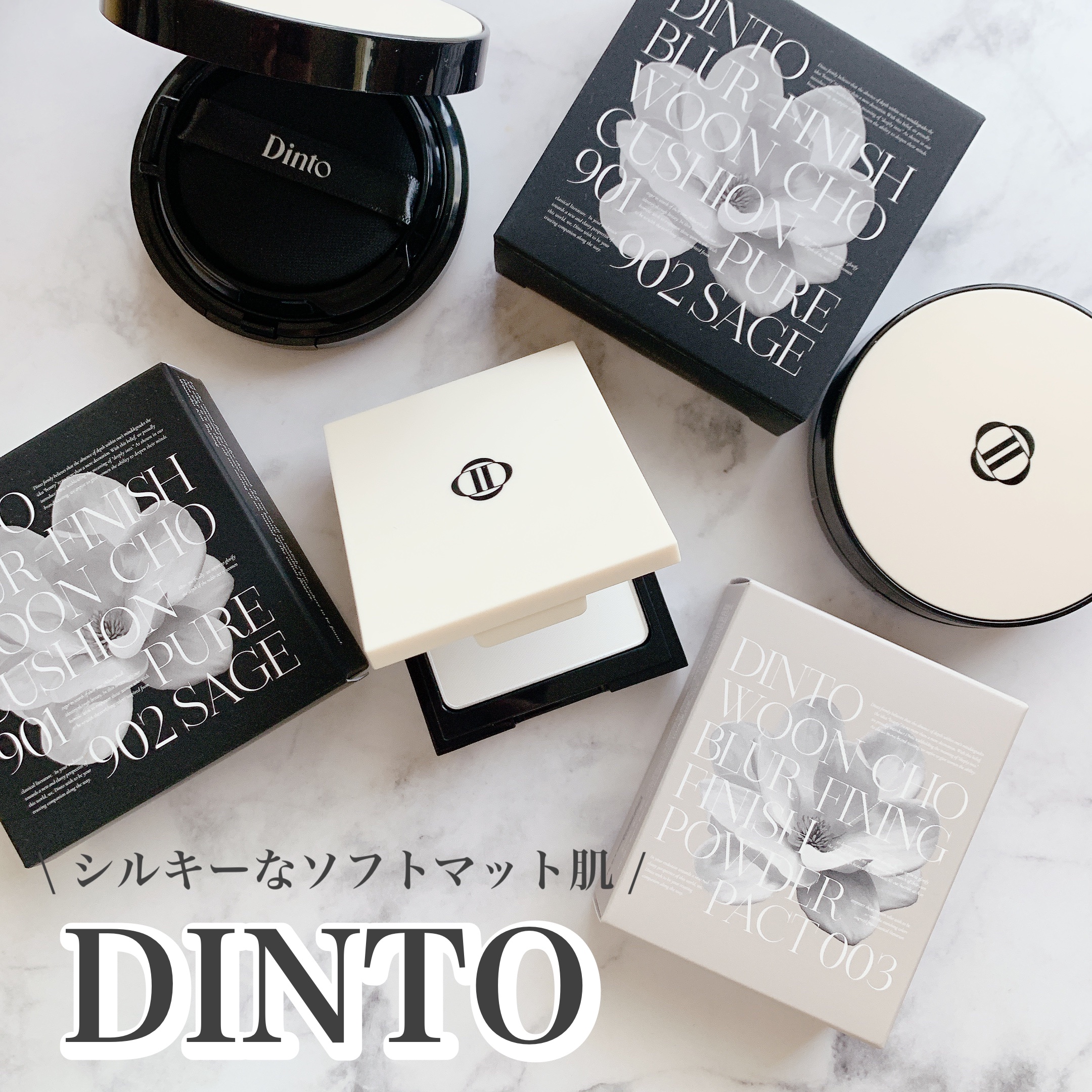 雲楚ブラーフィクシングフィニッシュパウダーパクト /Dinto/プレストパウダーを使ったクチコミ（1枚目）