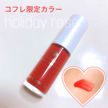 まおー on LIPS 「オンリーミネラル🌹ホリデーローズコフレ◯ミネラルエッセンスBB..」（2枚目）