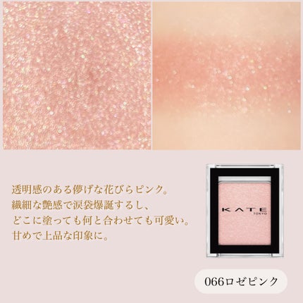 ケイト ザ アイカラー/KATE/単色アイシャドウを使ったクチコミ(3枚目)