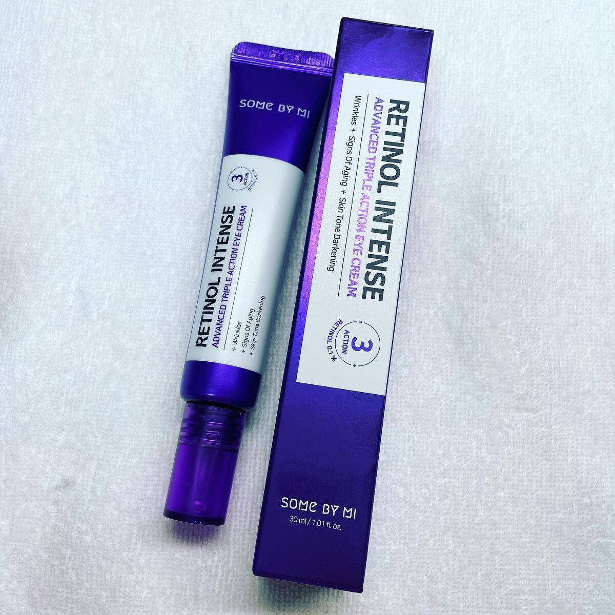 レチノールインテンシブ アドバンスドトリプルアクションアイクリーム/SOME BY MI/アイケア・アイクリームを使ったクチコミ（2枚目）