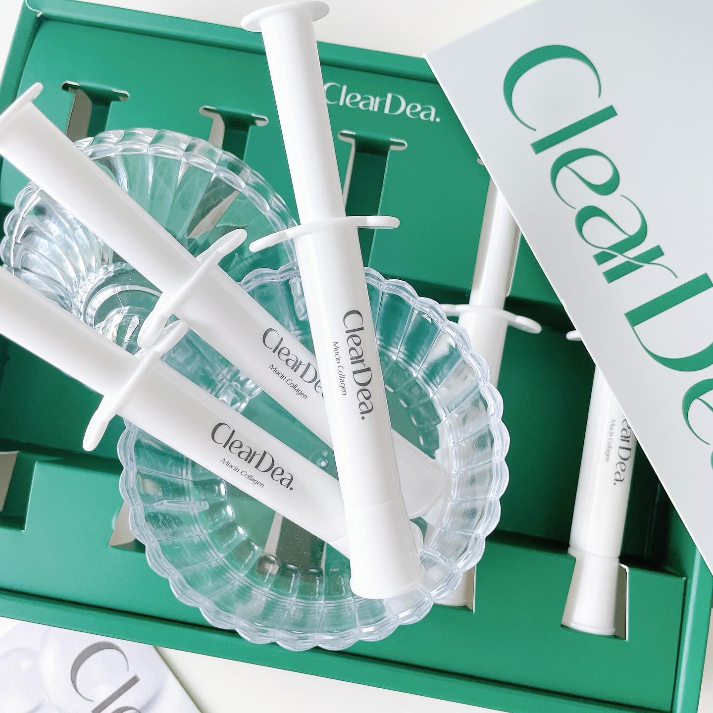 ミューシンコラーゲンボリューミングクリームアンプル/ClearDea./美容液を使ったクチコミ（2枚目）