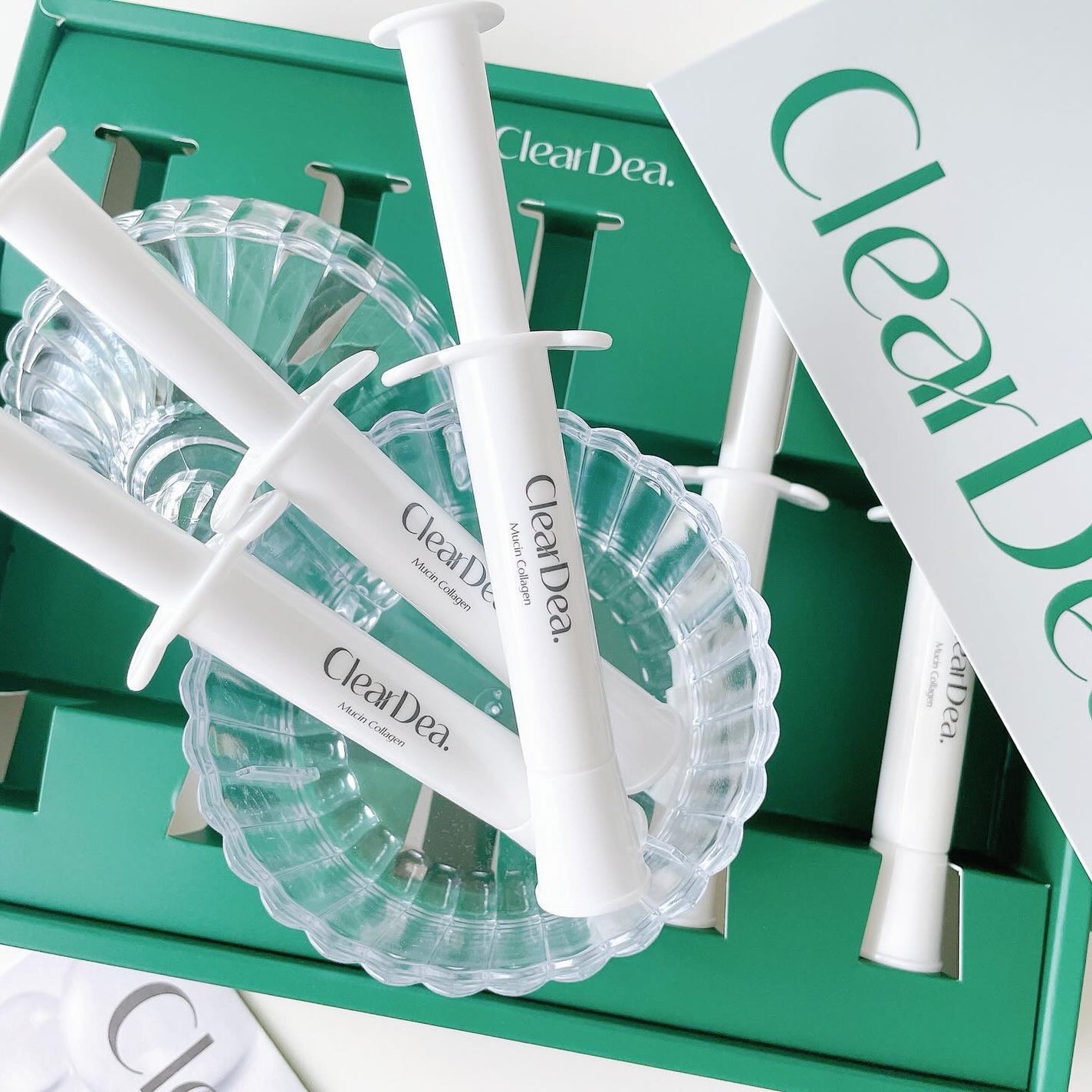 ミューシンコラーゲンボリューミングクリームアンプル/ClearDea./美容液を使ったクチコミ(2枚目)