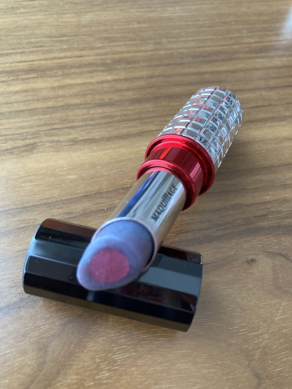 ドラマティックルージュEX オーロライルミネーションカラー 10 ミラノローズ/マキアージュ/口紅を使ったクチコミ（1枚目）