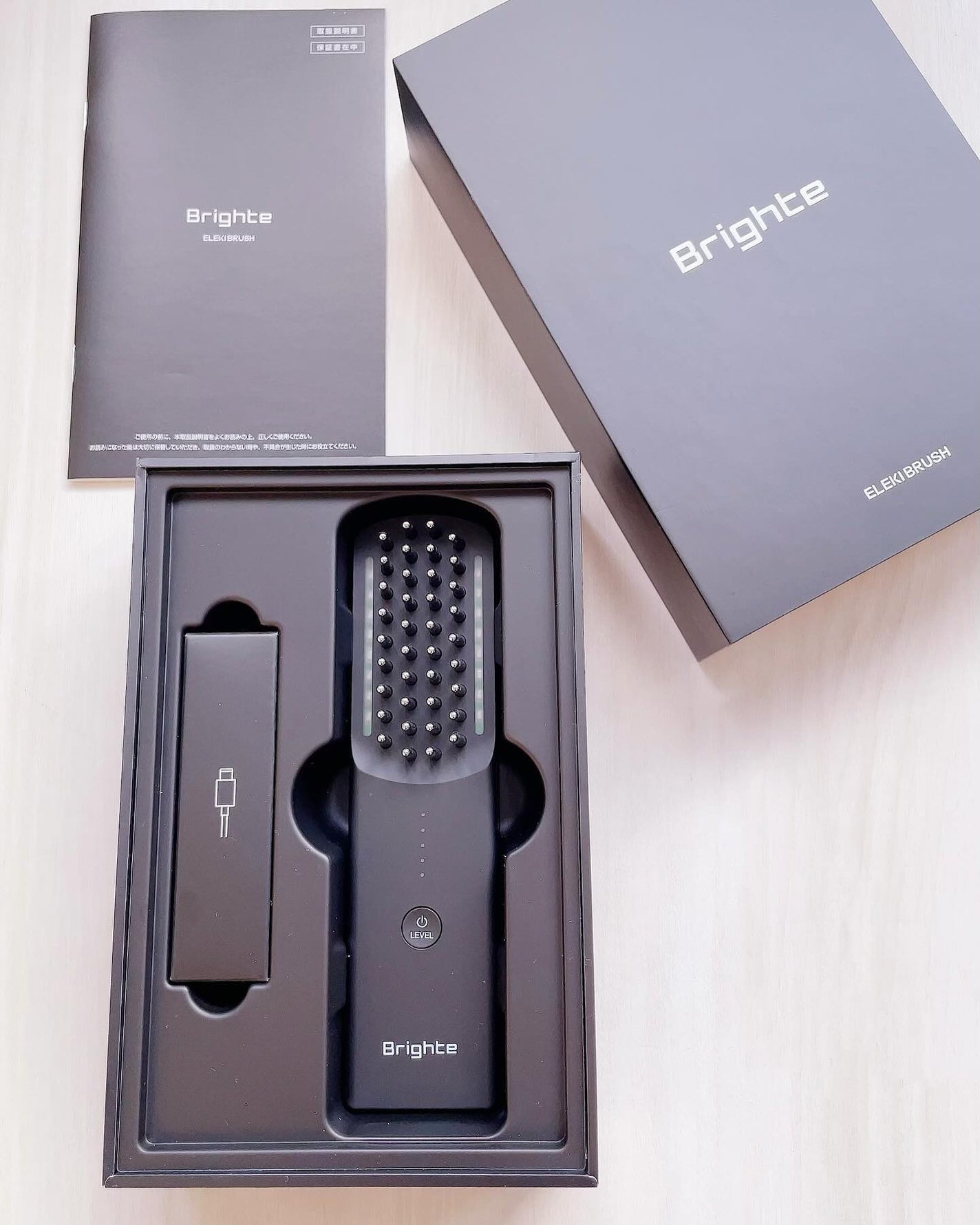 エレキブラシ/Brighte/美顔器・マッサージを使ったクチコミ(4枚目)
