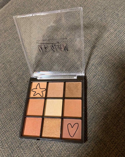 UR GLAM BLOOMING EYE COLOR PALETTE/U R GLAM/アイシャドウパレットを使ったクチコミ(2枚目)