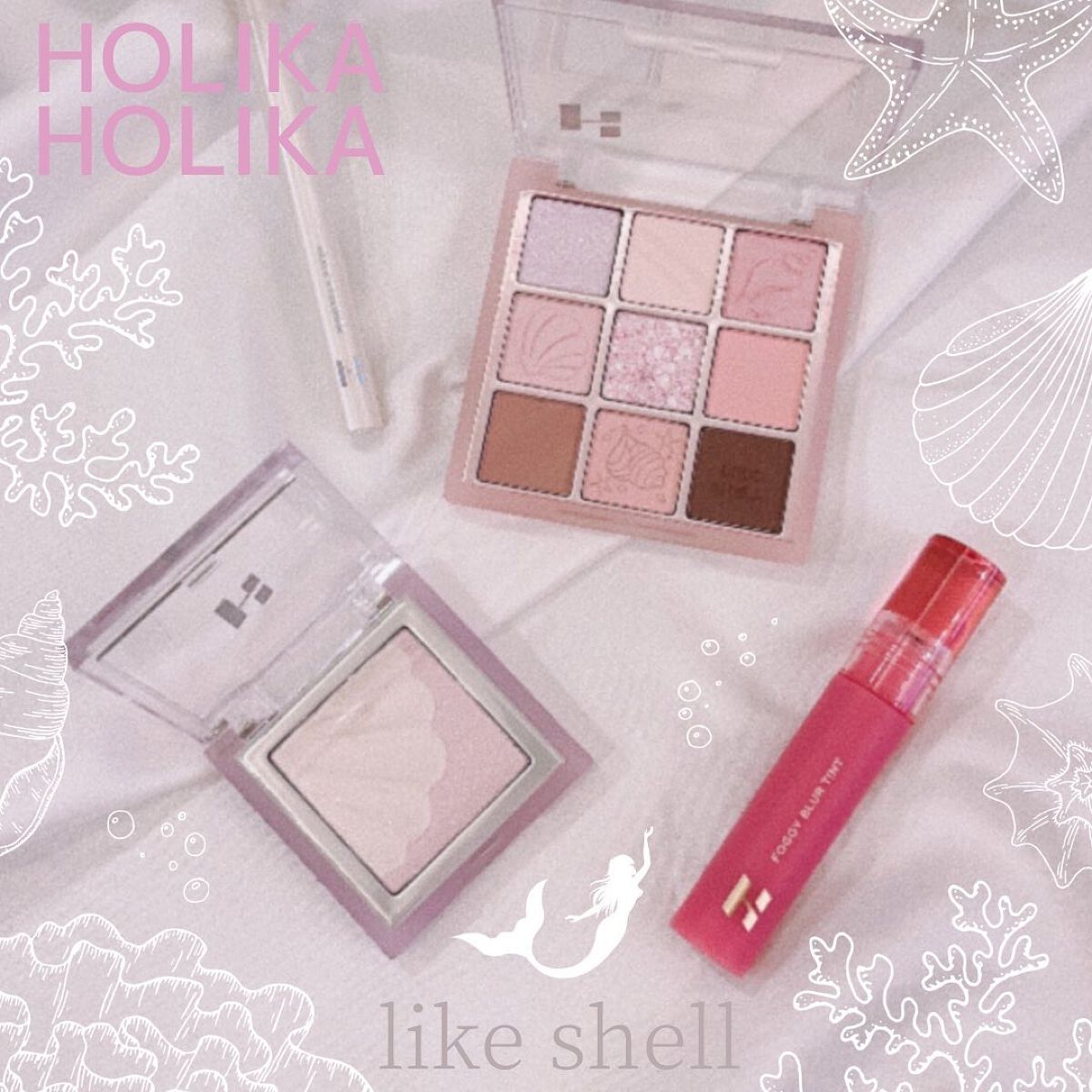 マイフェイブムードアイパレット 9カラー/HOLIKA HOLIKA/アイシャドウパレットを使ったクチコミ（1枚目）