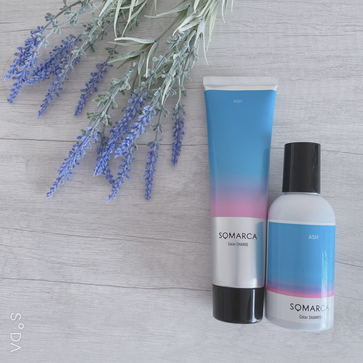 ソマルカ　カラーシャンプー/カラーチャージ チャージ／アッシュ/SOMARCA/サロンシャンプーを使ったクチコミ（1枚目）