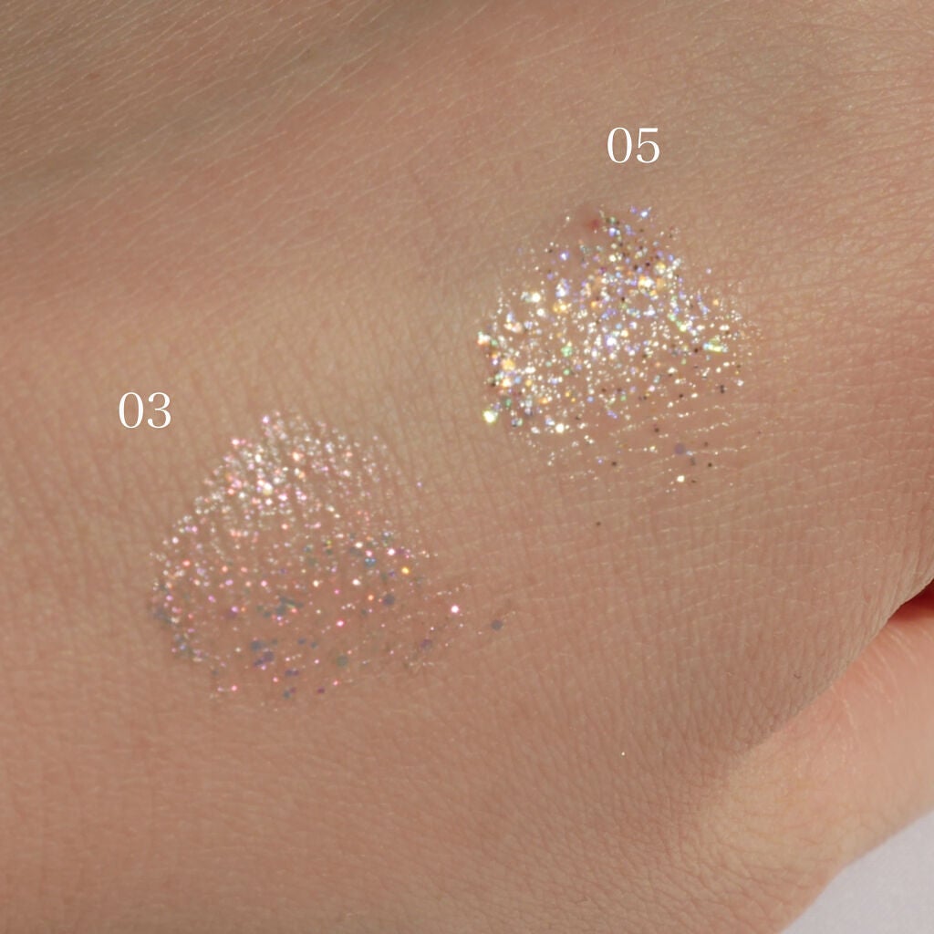 グリッターイルミネーションライナー/CipiCipi/リキッドアイライナーを使ったクチコミ(4枚目)