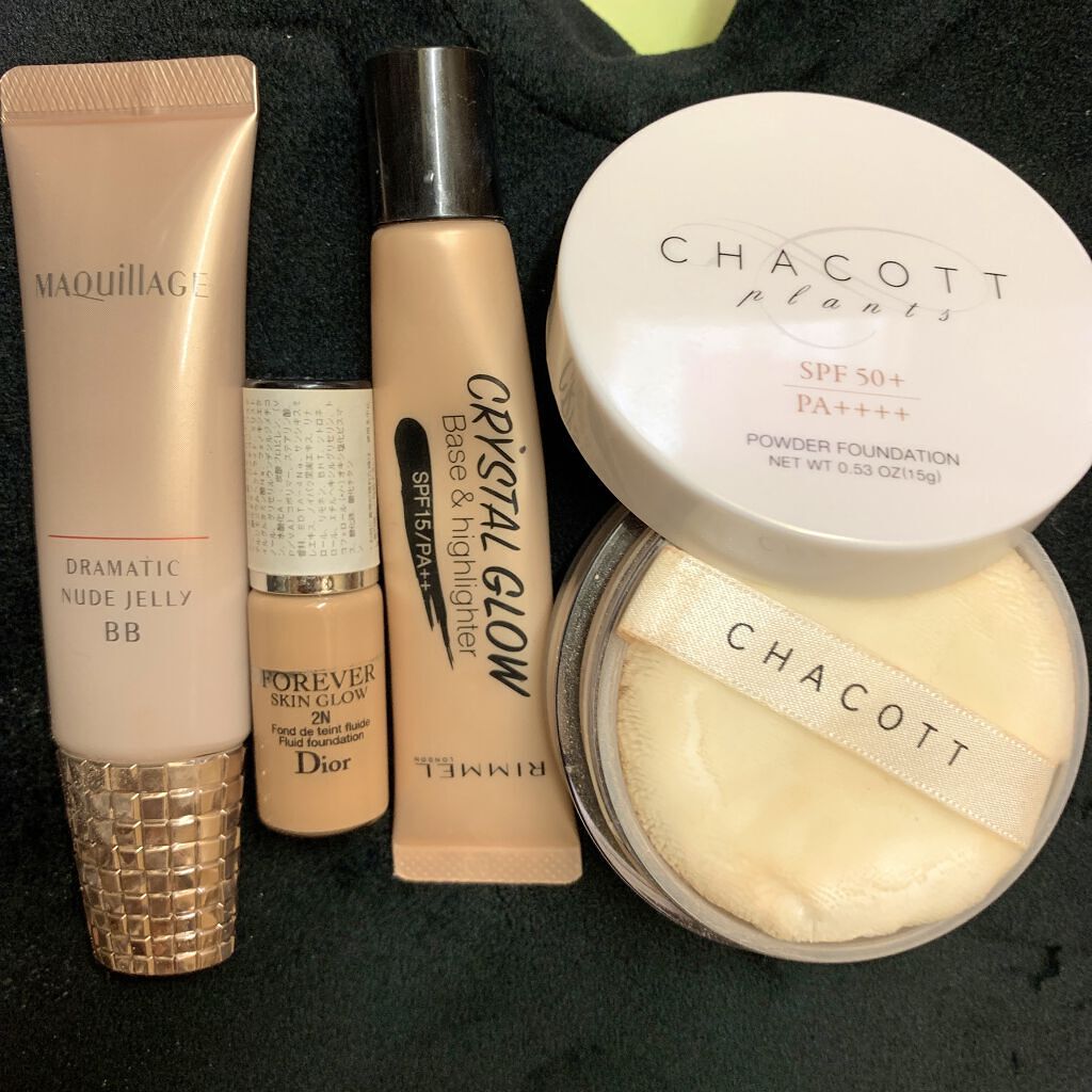 クリスタル グロウ ベース＆ハイライター/リンメル ロンドン/化粧下地を使ったクチコミ（3枚目）