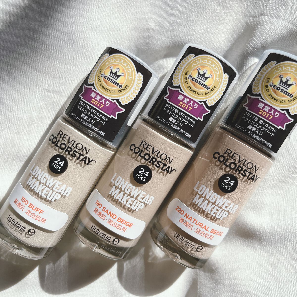 カラーステイ ロングウェア メイクアップ/REVLON/リキッドファンデーションを使ったクチコミ（2枚目）