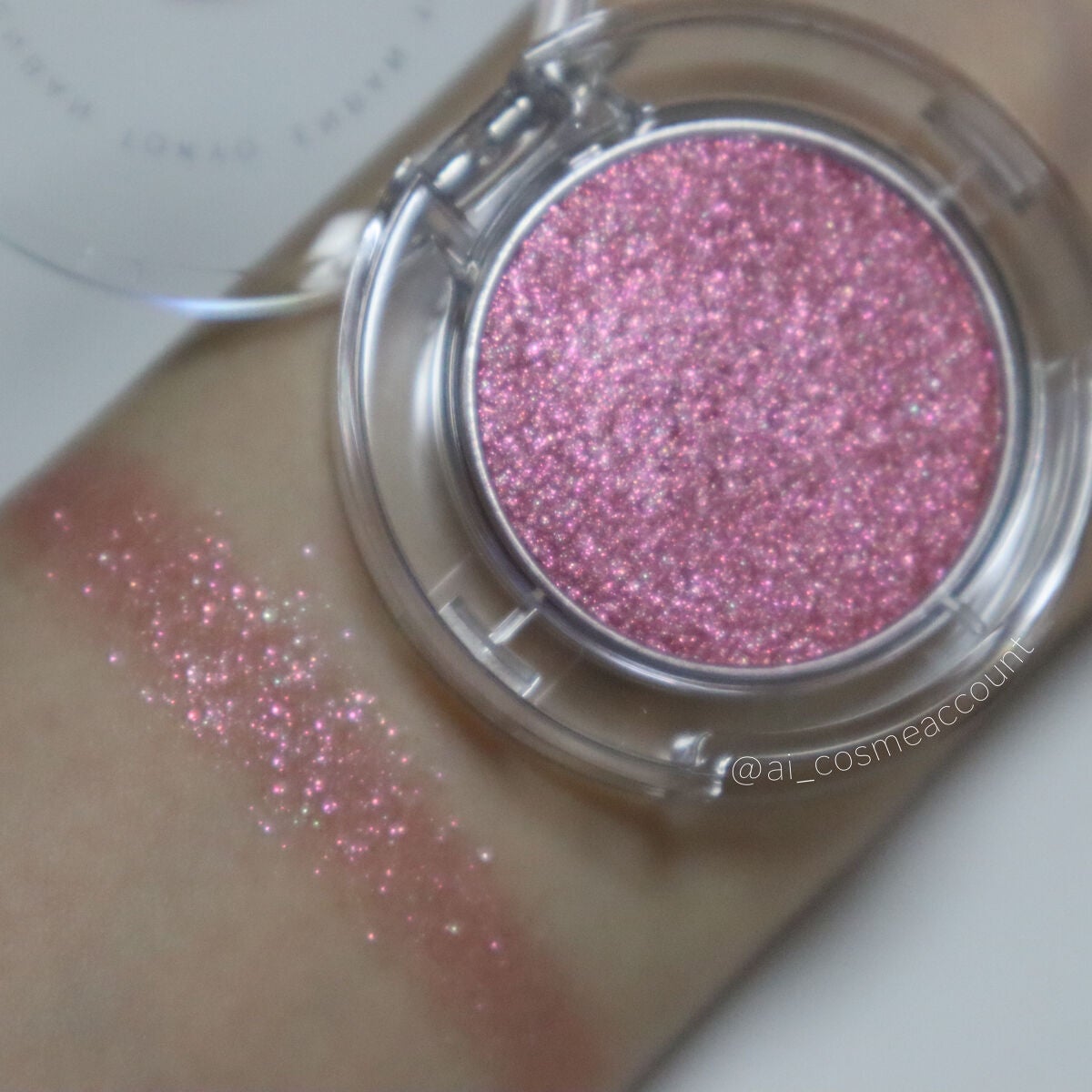 マルチグリッターカラー/ENBAN TOKYO/単色アイシャドウを使ったクチコミ(3枚目)