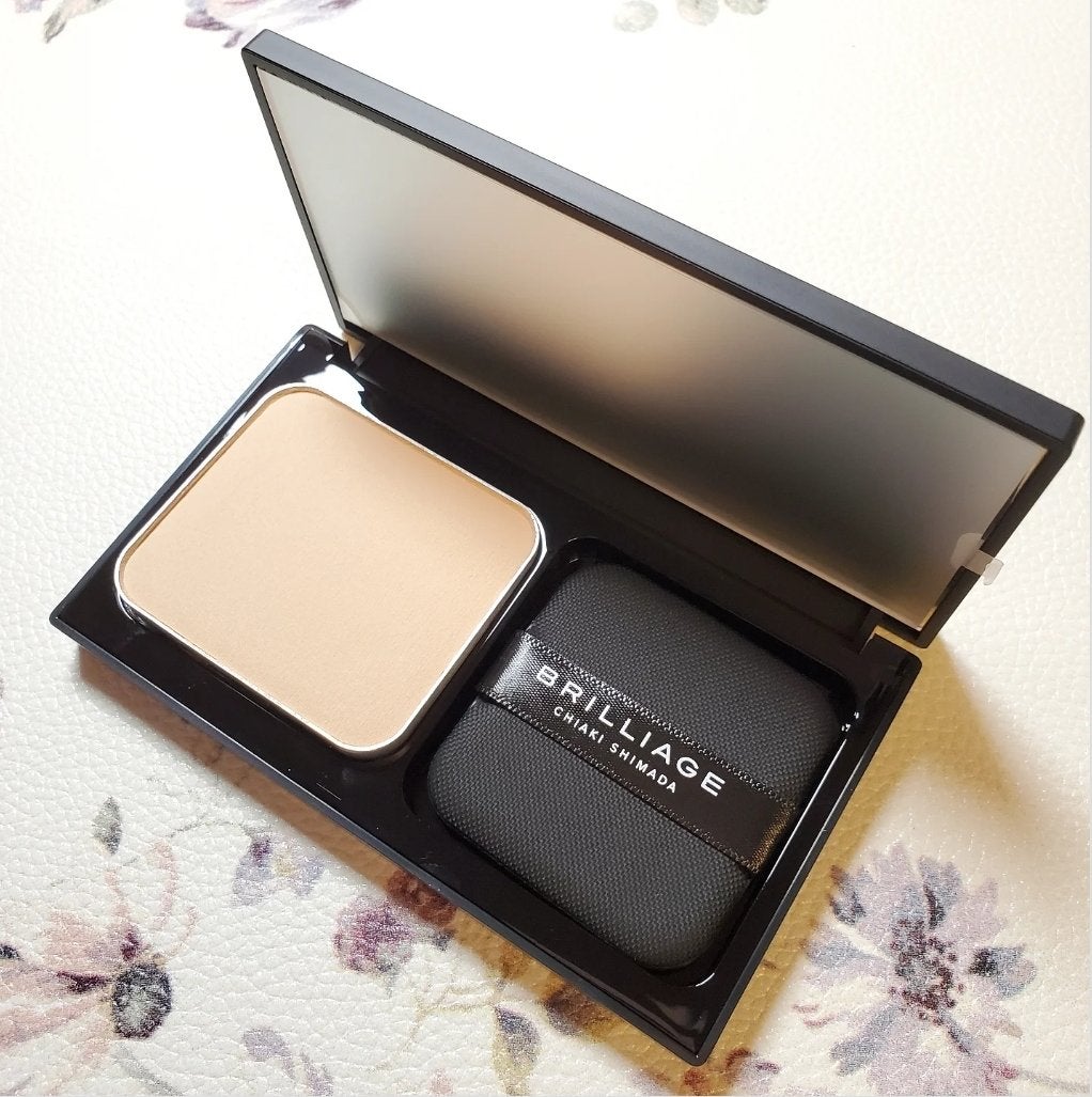 パウダリーファンデーション レジェンダリー グロウ/ブリリアージュ/パウダーファンデーションを使ったクチコミ(2枚目)