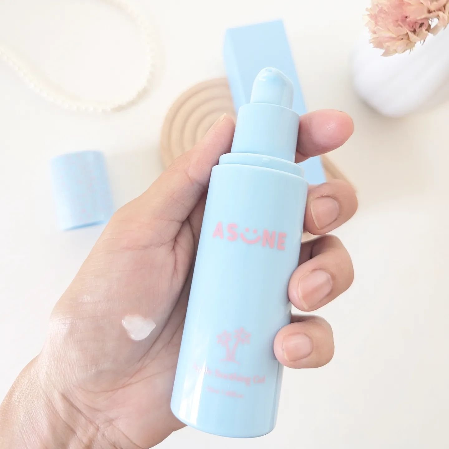 アップルスージングジェル/ASUNE /乳液を使ったクチコミ（3枚目）