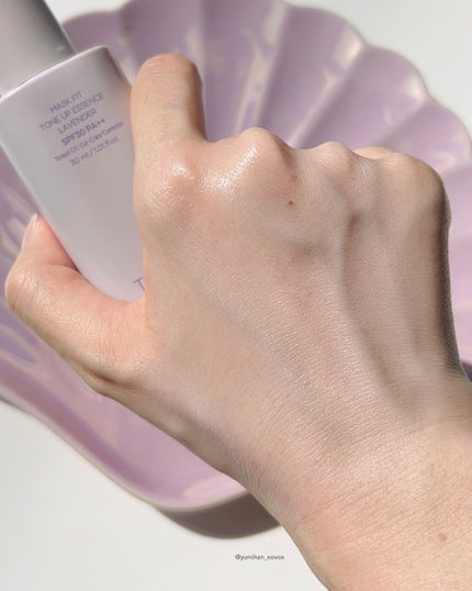 マスクフィットトーンアップエッセンス/TIRTIR(ティルティル)/化粧下地を使ったクチコミ(4枚目)