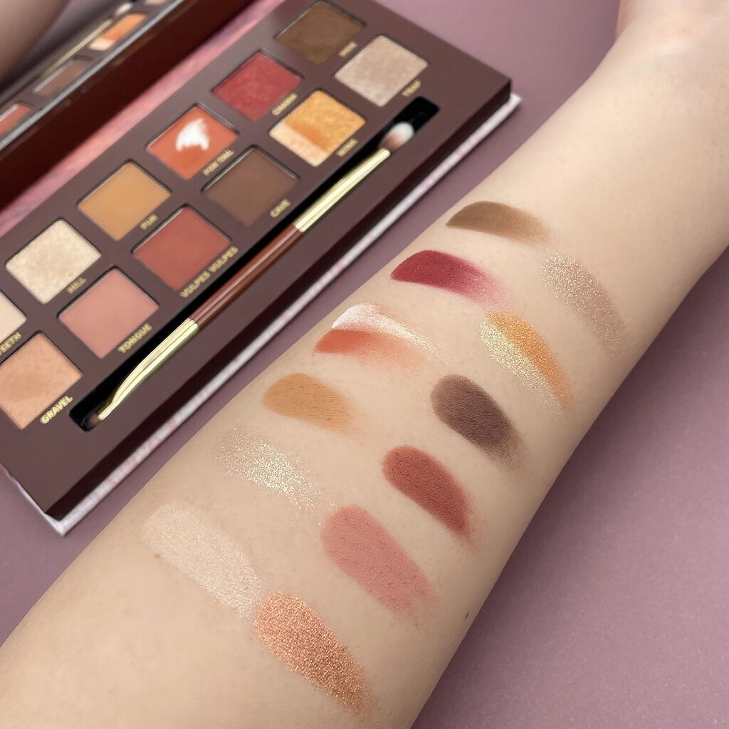 エクスプローラ12色 動物アイシャドウパレット/PERFECT DIARY/アイシャドウパレットを使ったクチコミ(3枚目)