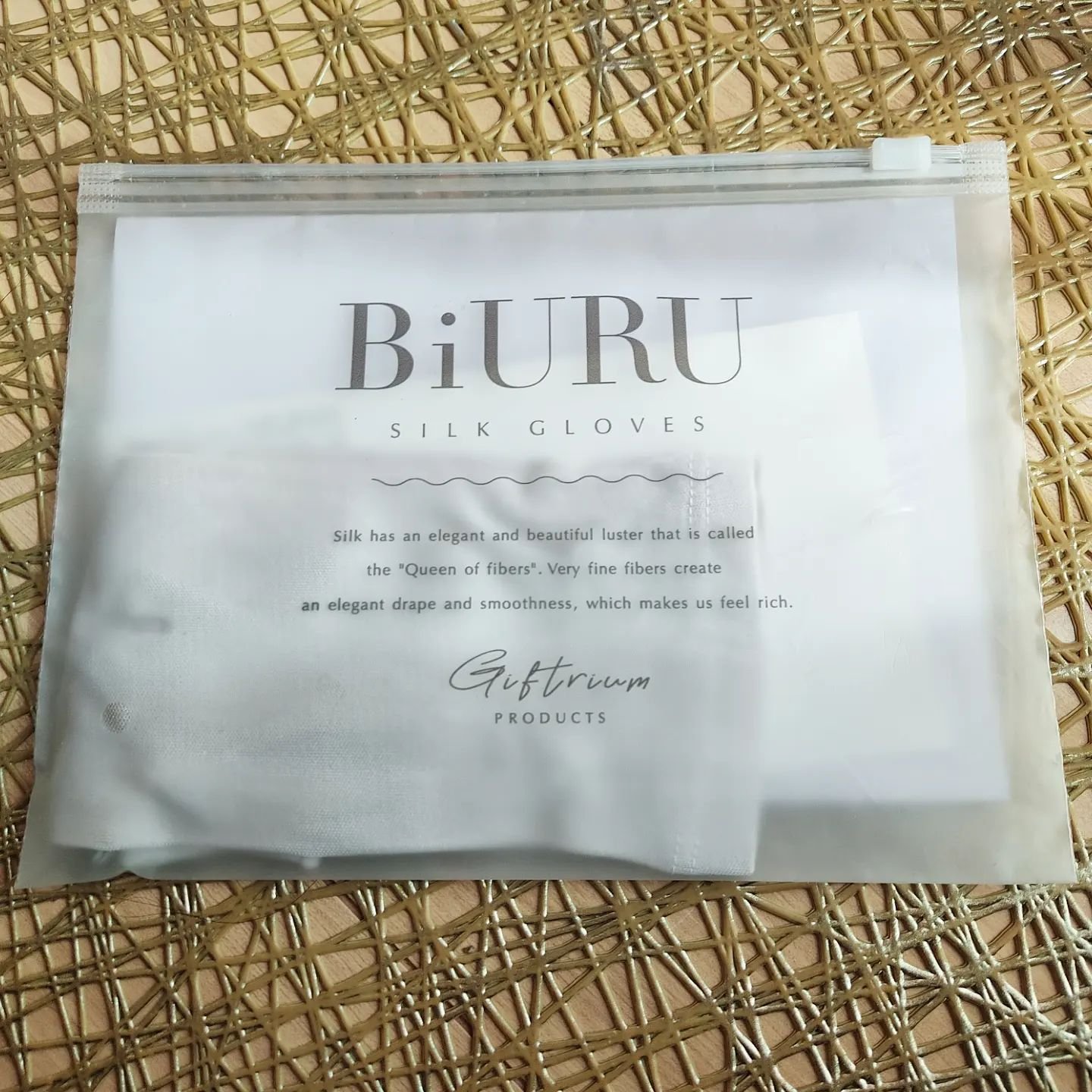 シルク手袋/BiURU/その他を使ったクチコミ（3枚目）