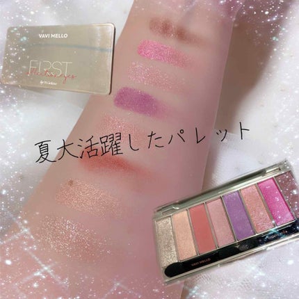 ファーストコレクションアイズ/VAVI MELLO/アイシャドウパレットを使ったクチコミ(1枚目)