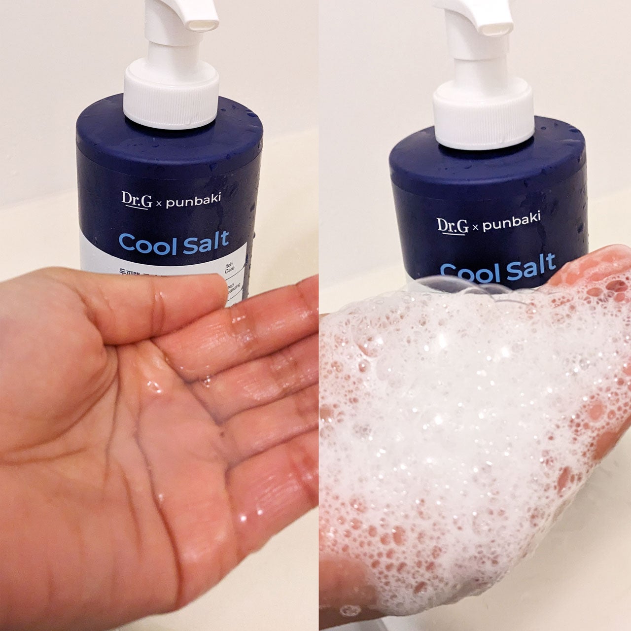 クールソルトスケーリングシャンプー/クールソルトスカルプトリートメント/Dr.G/市販シャンプーを使ったクチコミ(5枚目)