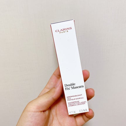 ダブルフィックス マスカラ/CLARINS/マスカラトップコートを使ったクチコミ(4枚目)