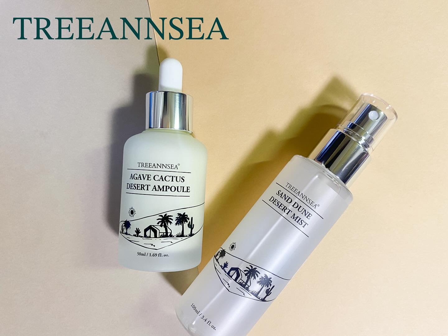 アガベ カクタス デザート アンプル/ツリーアンシー/美容液を使ったクチコミ（1枚目）