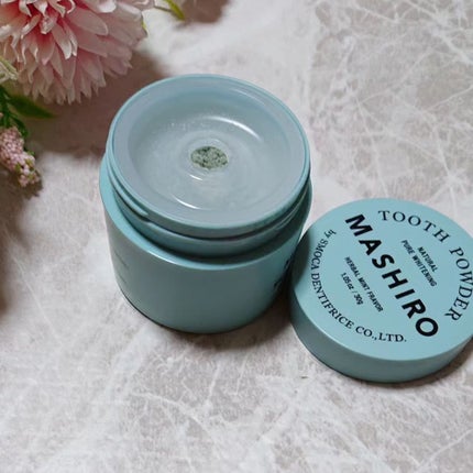 MASHIRO 薬用ホワイトニングパウダー ハーブミント/MASHIRO/歯磨き粉を使ったクチコミ(5枚目)