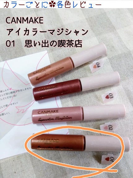 アイカラーマジシャン/キャンメイク/アイシャドウを使ったクチコミ(1枚目)