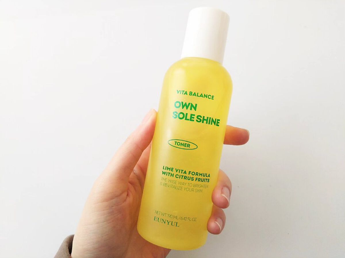 ビタバランスオウンソールシャイントナー/EUNYUL/化粧水を使ったクチコミ（1枚目）